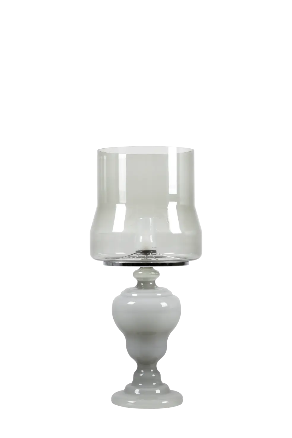 Kaipo TOO table lamp Pewter grey front view